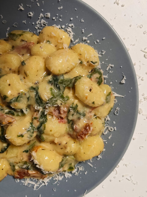 marry me gnocchi podane na talerzu